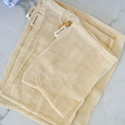 Organic Cotton Mesh Produce Bags image 2