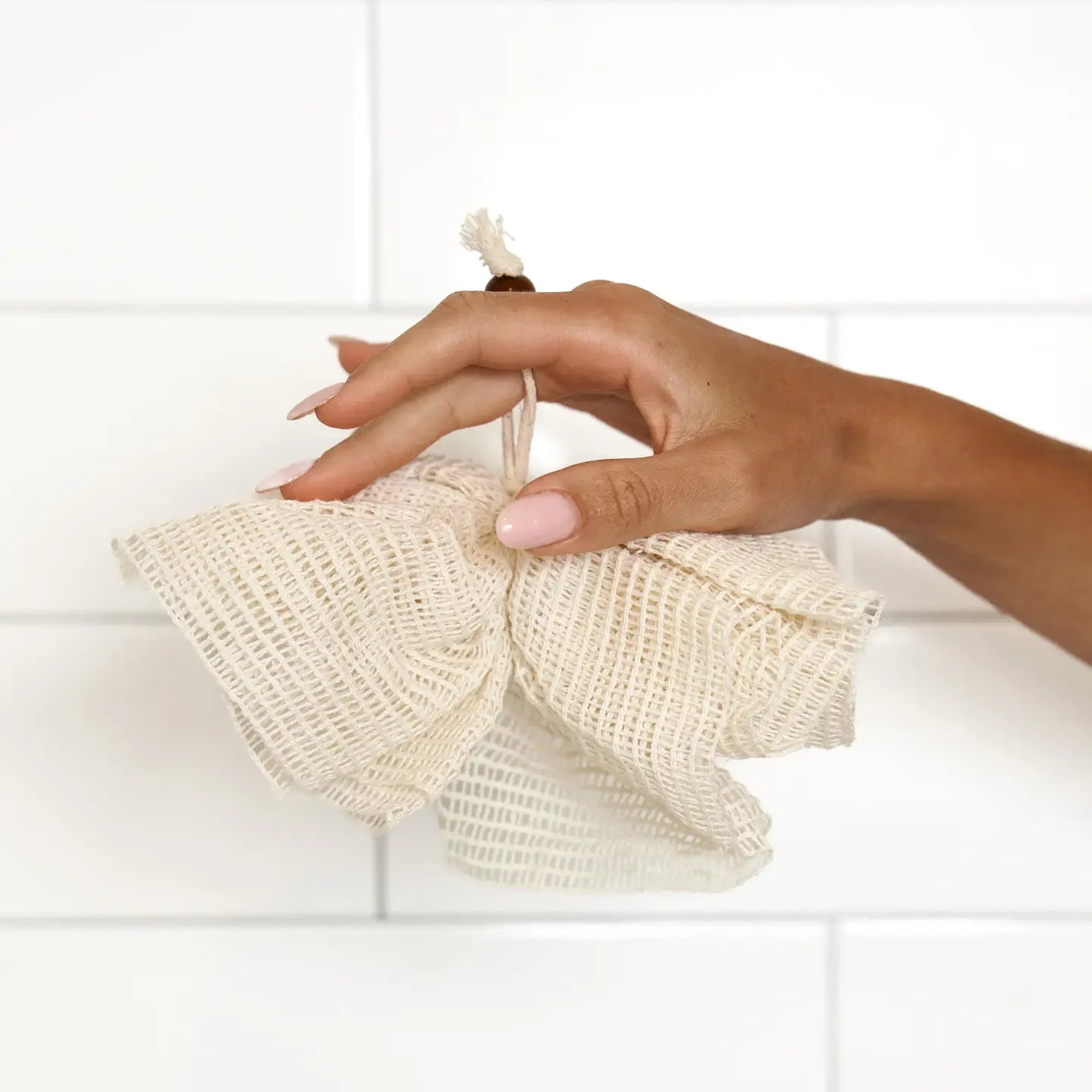 Eco-Friendly Shower Pouf image 0