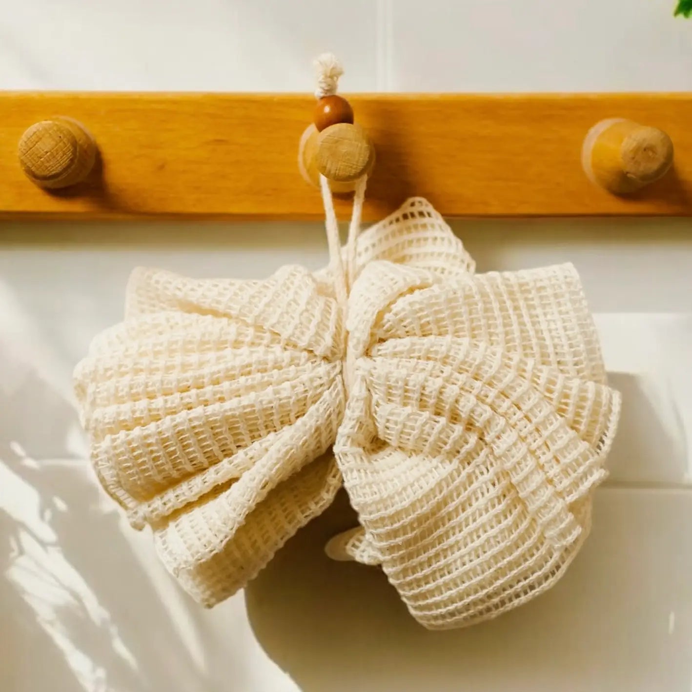 Eco-Friendly Shower Pouf image 1