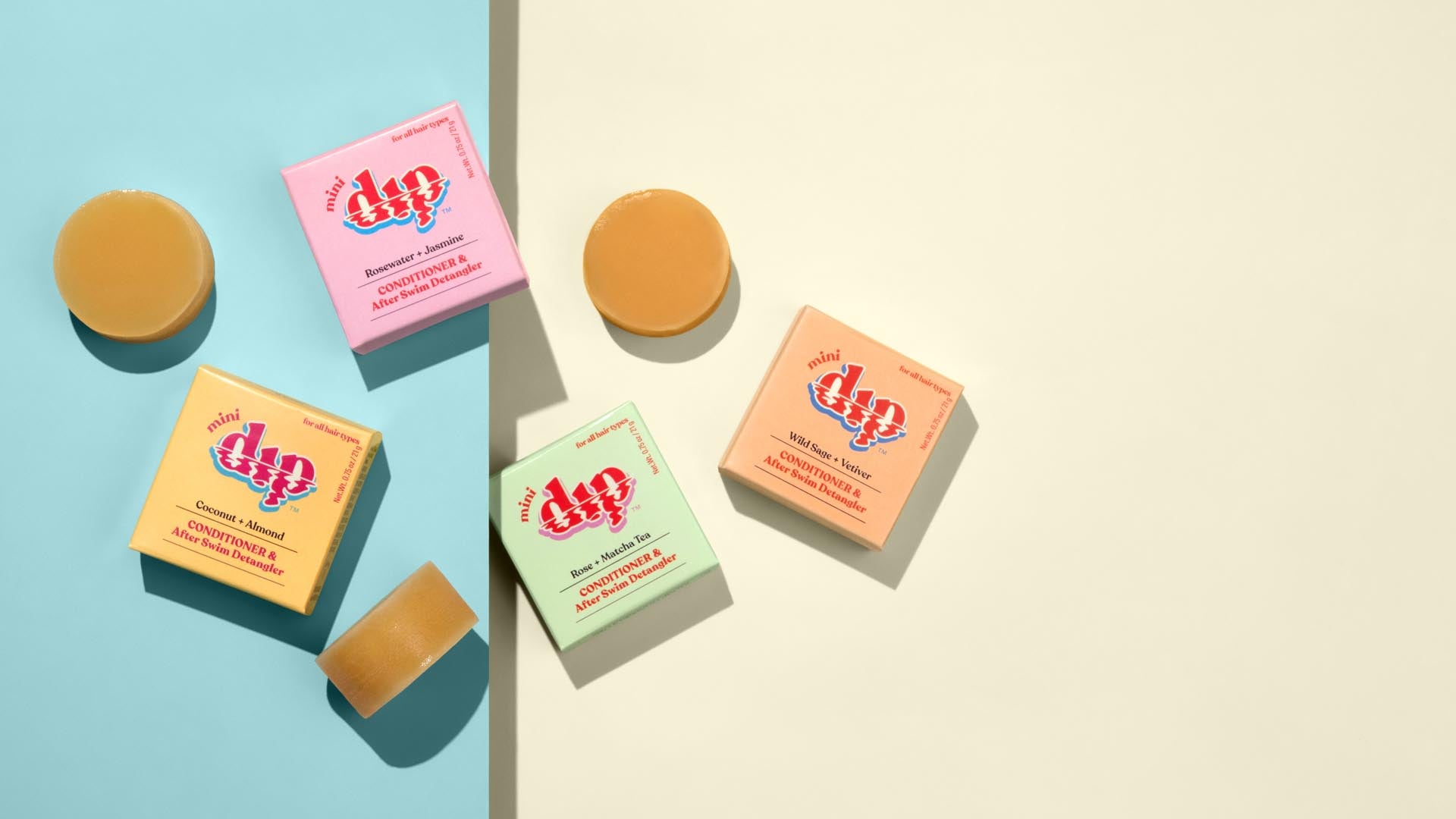 Dip Shampoo/Conditioner Bars- Full Size (3 oz) image 0