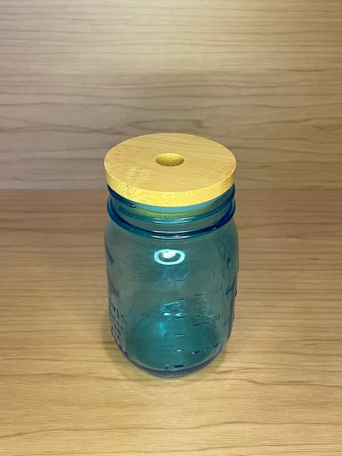 Bamboo Mason Jar Lids image 2