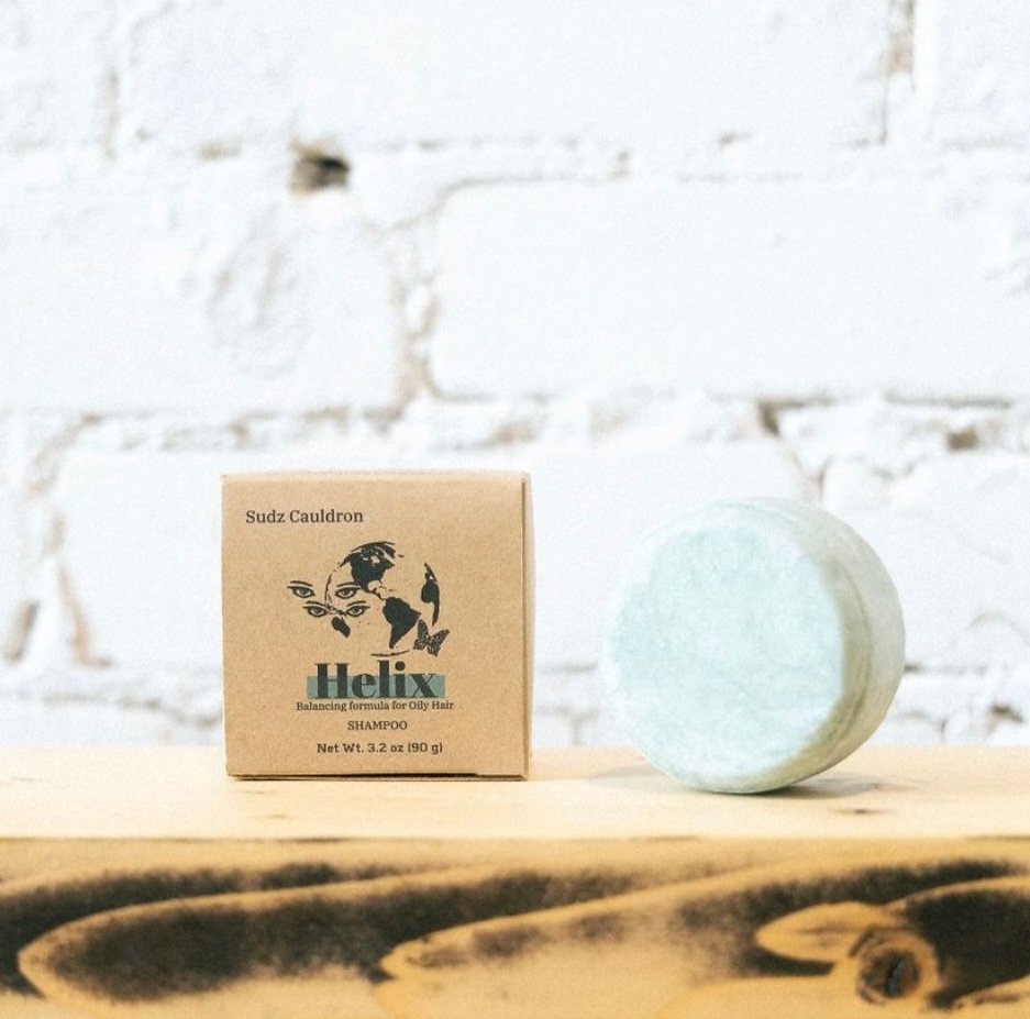 Sudz Cauldron Helix Shampoo Bars-All Hair types, balancing for Oily Hair image 0