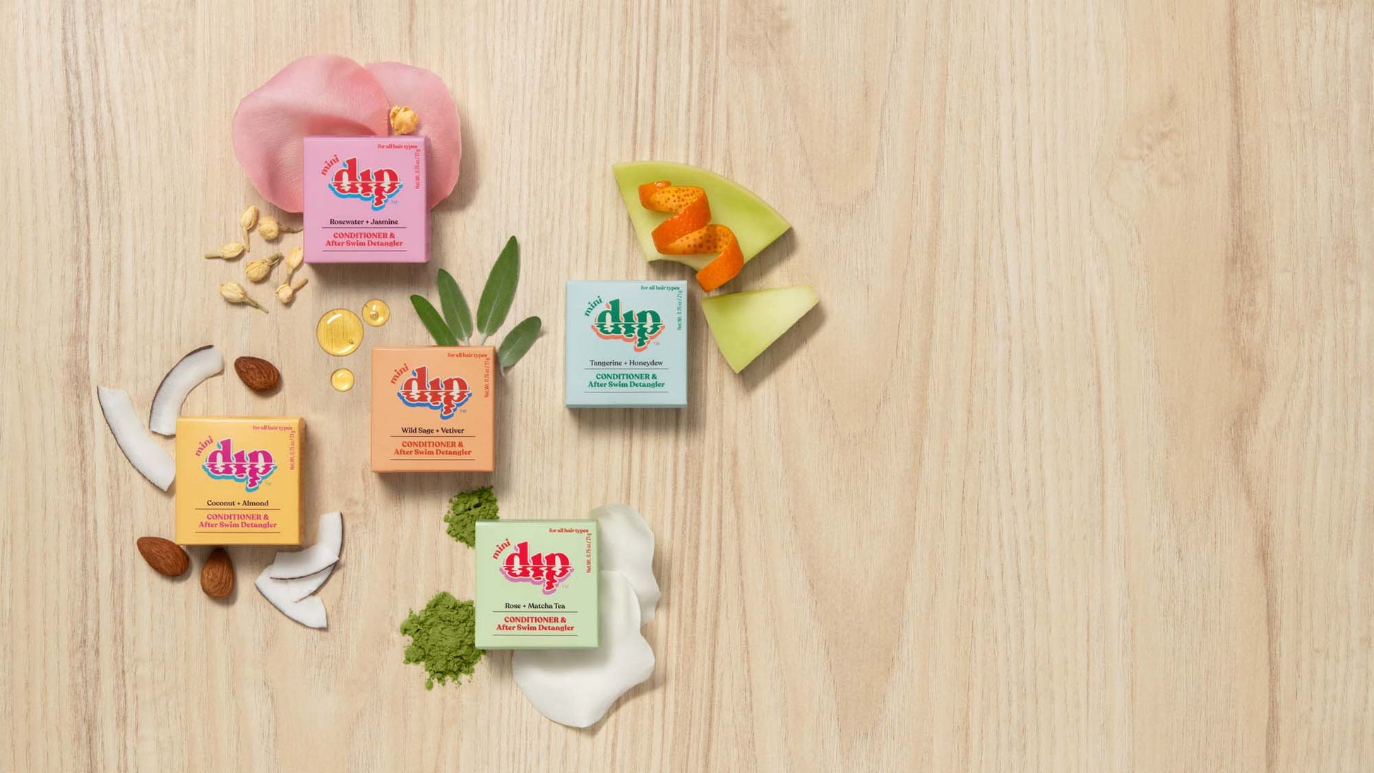 Dip Shampoo/Conditioner Bars- Trial Size image 0