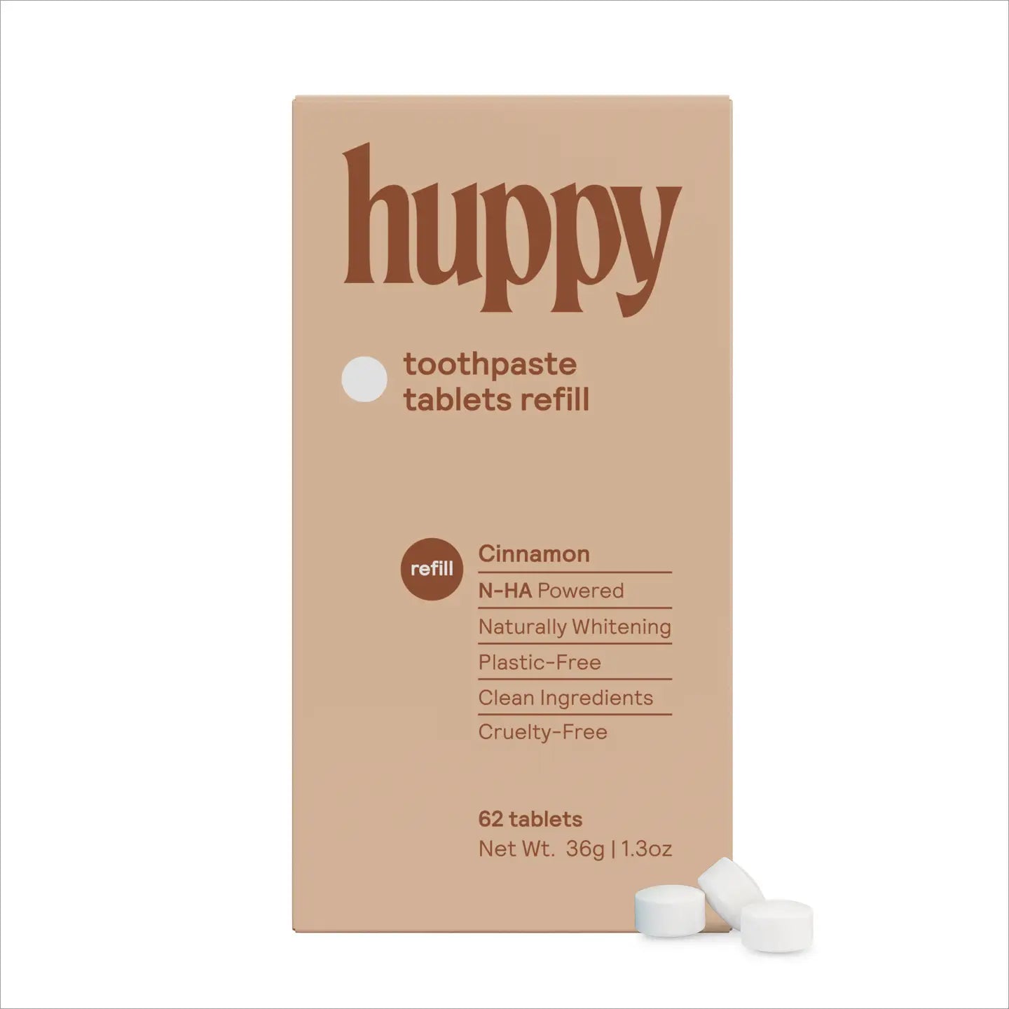 Huppy Toothpaste Tablets- Cinnamon