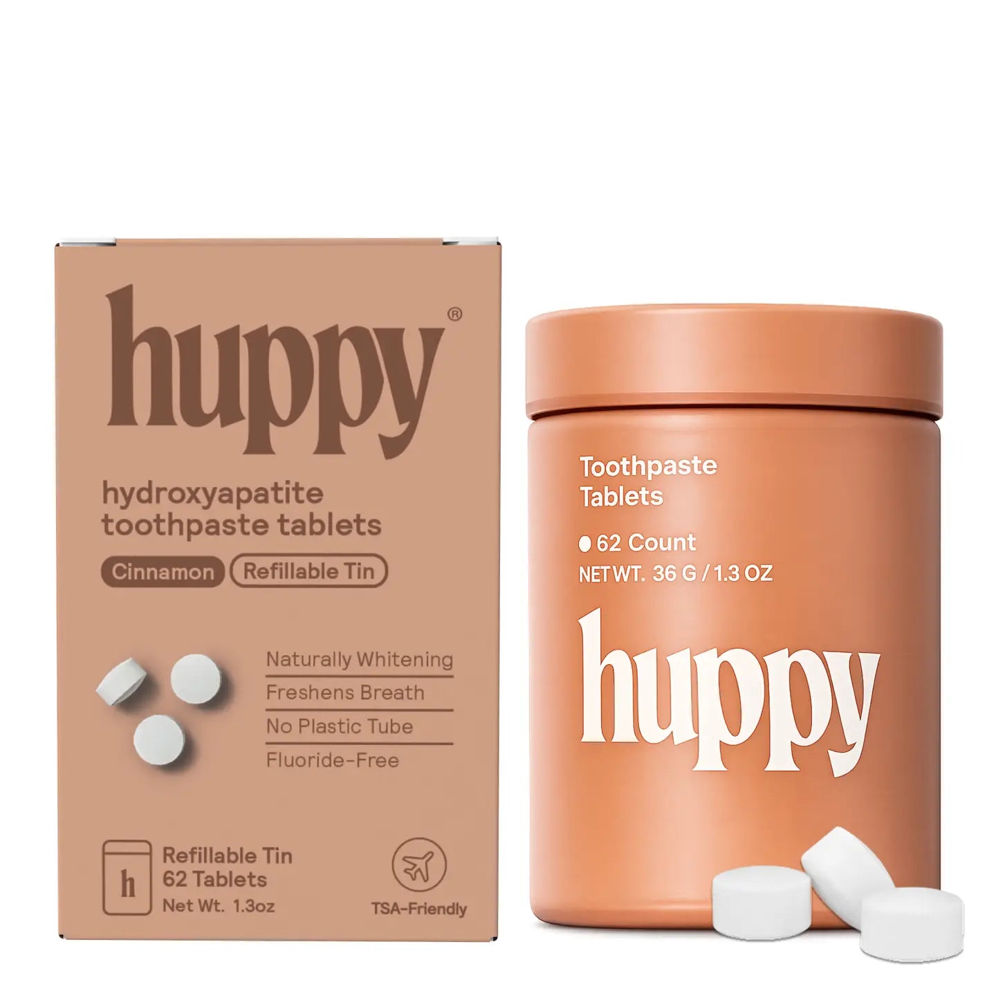 Huppy Toothpaste Tablets- Cinnamon