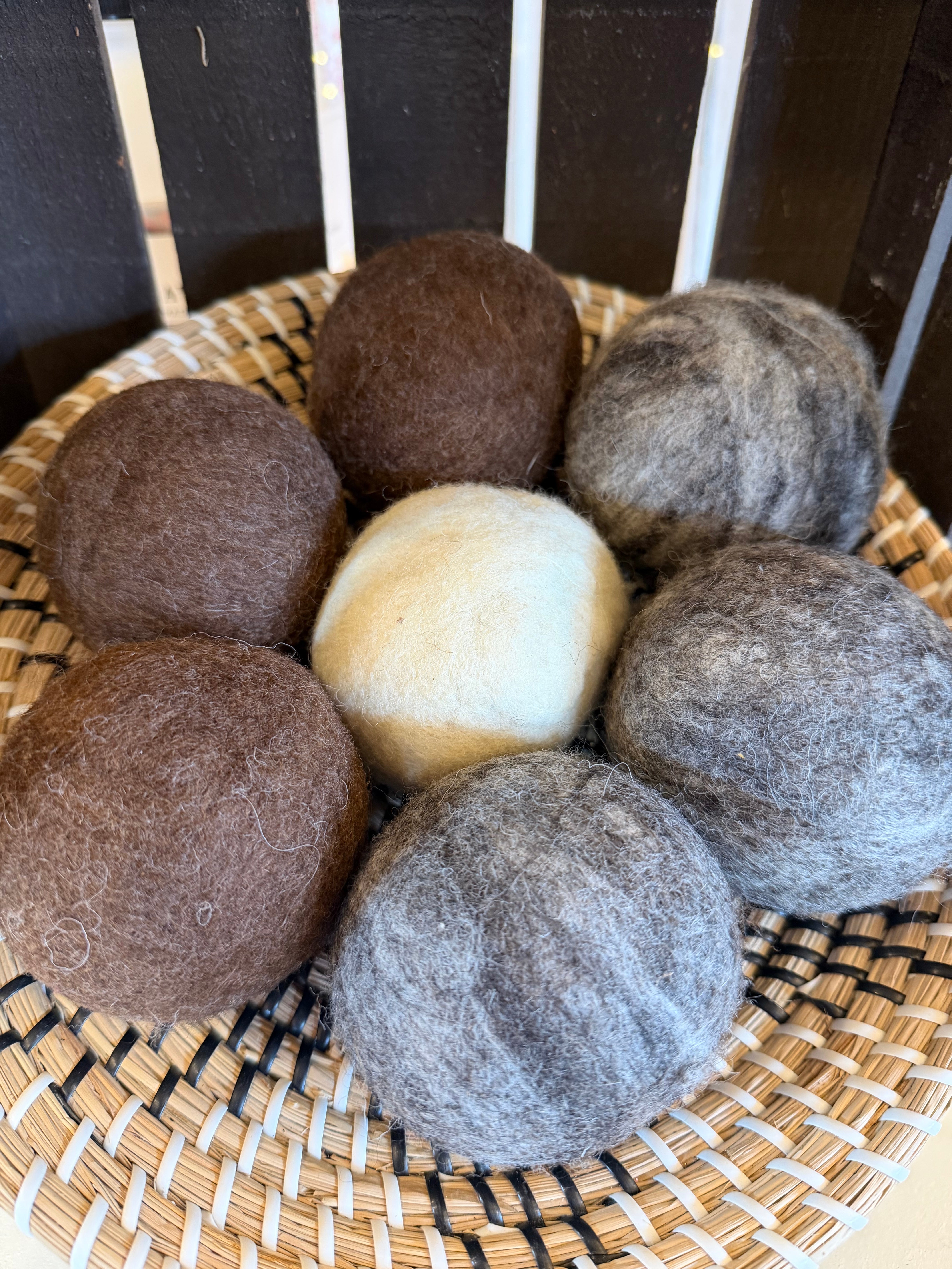 Locally Made Wool Dryer Balls