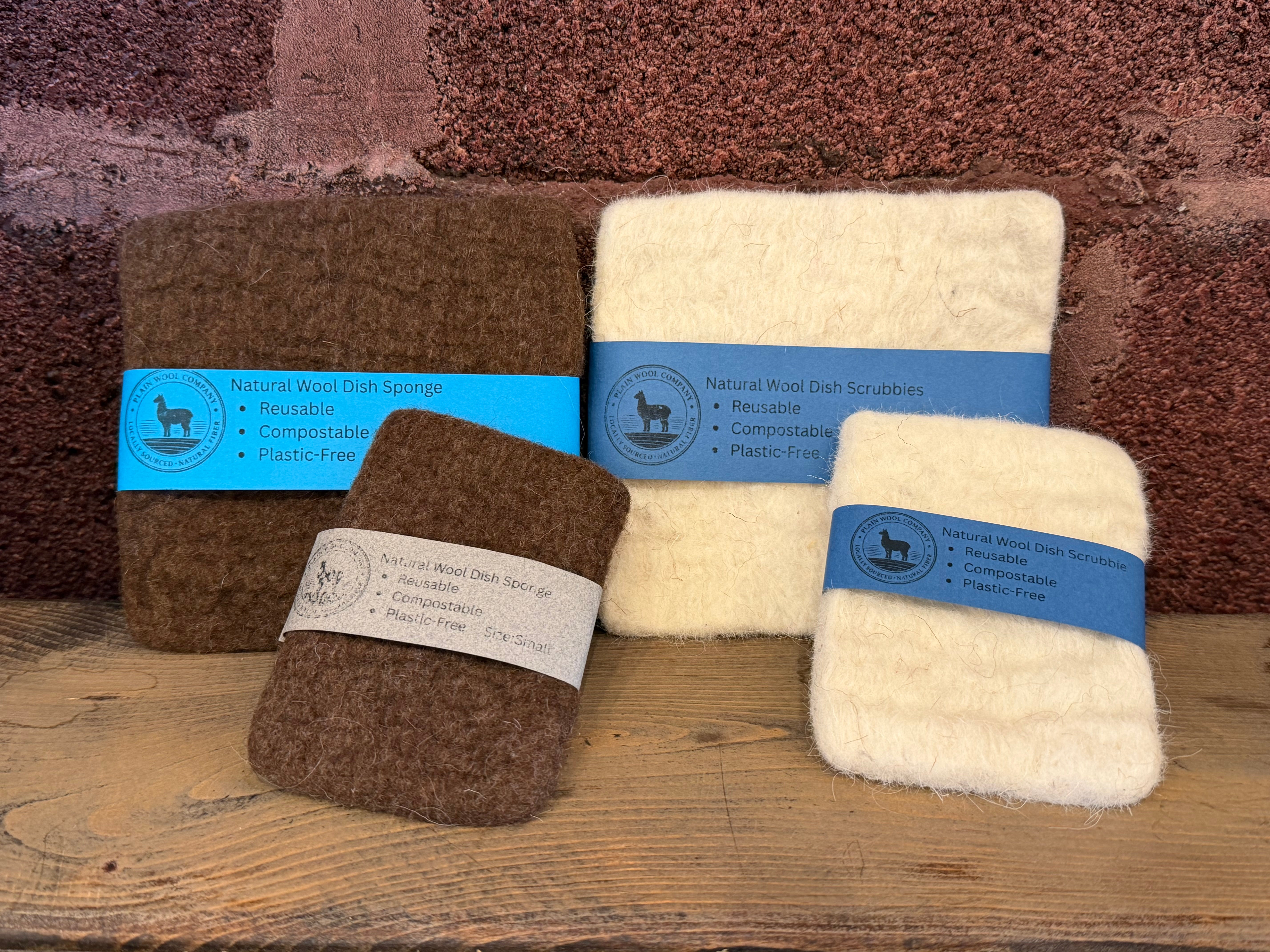 Wool Scrub sponges