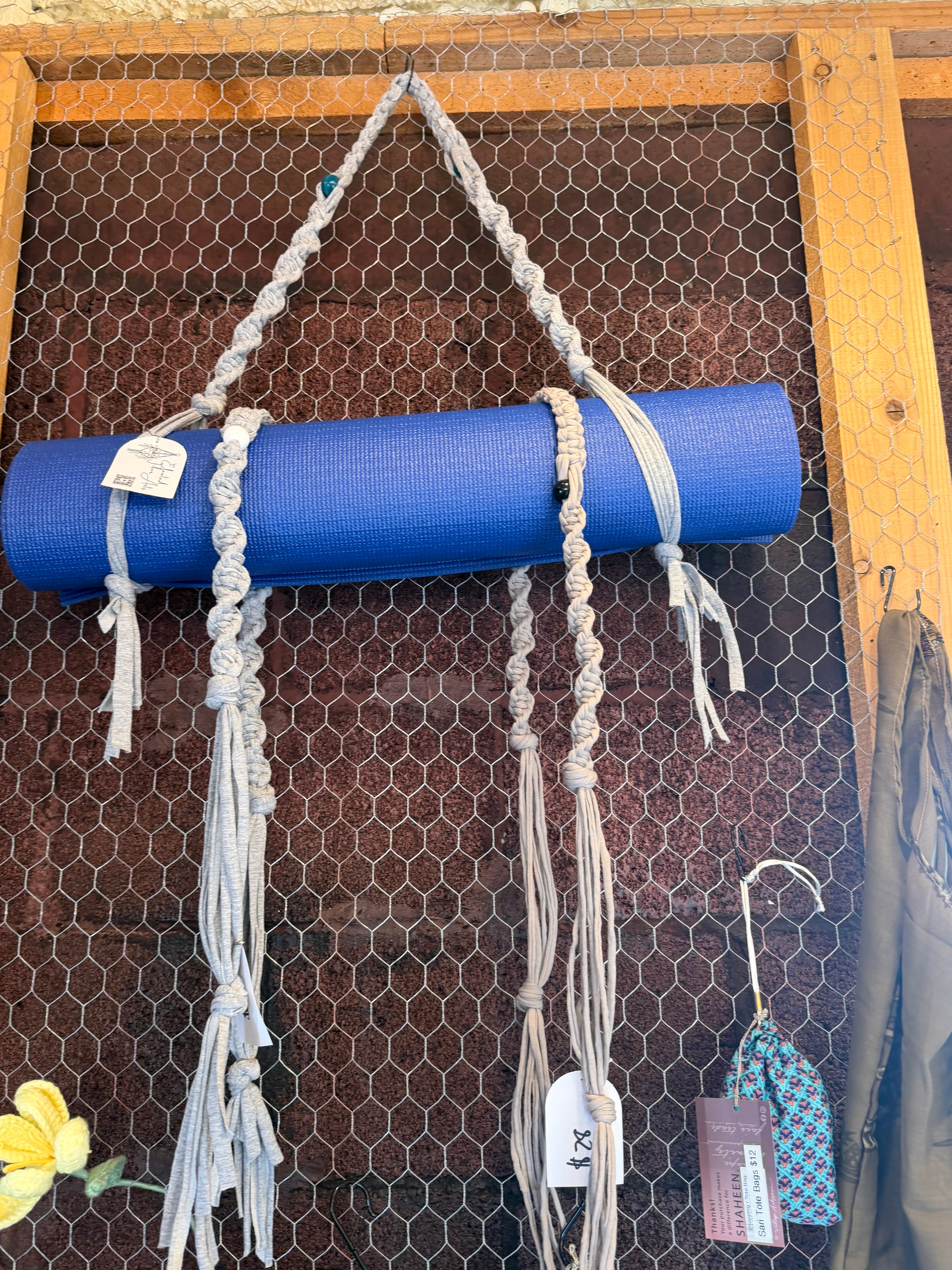 Macrame Yoga Mat Sling