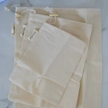 Cotton Muslin Bulk Shopping Bags image 1