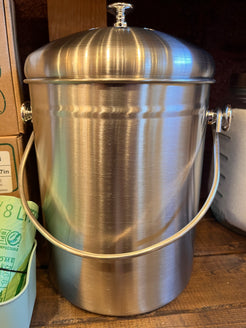2-Gallon Stainless Steel Compost Bucket image 0